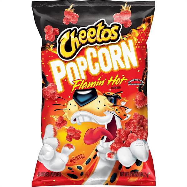 Cheetos Flamin Hot Popcorn Imported